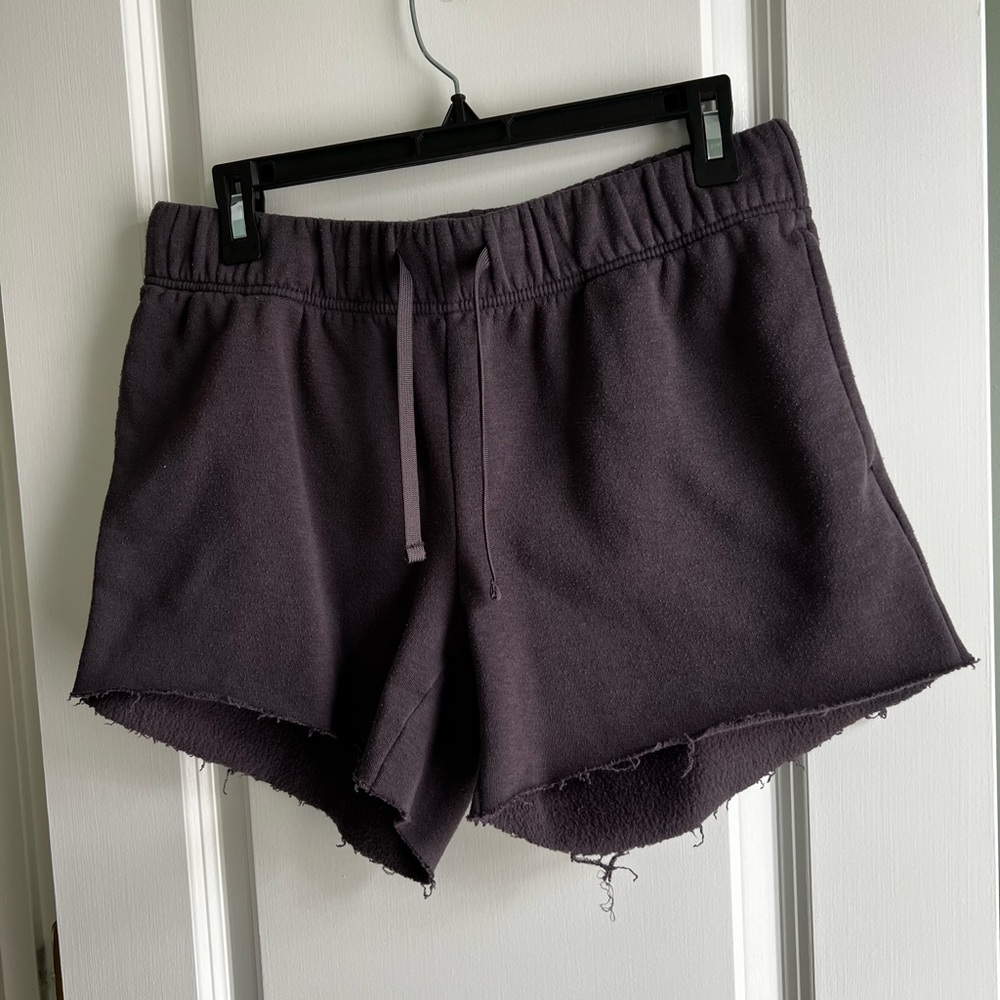 Ideology Athletic Shorts in Deep Charcoal Women's Small